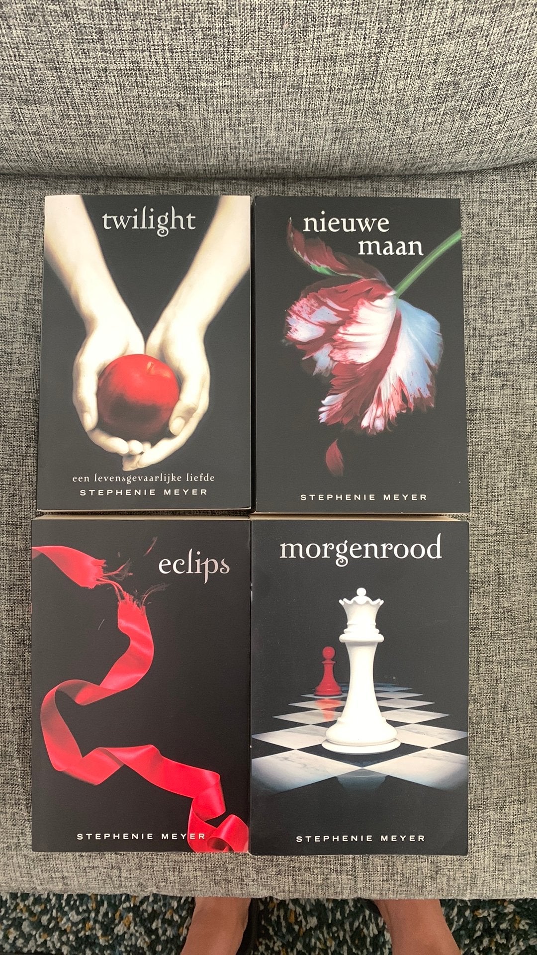 Twilight serie NL, Ophalen, Gelezen