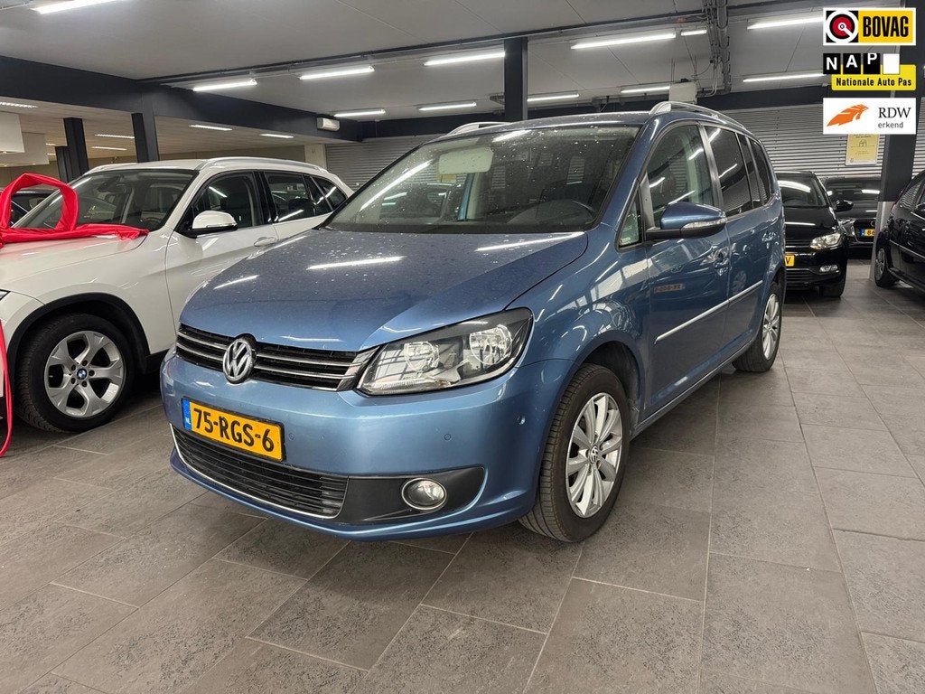 Volkswagen Touran 1.2 TSI Highline BlueMotion 7p. Navigatie, Auto's, Volkswagen, Bedrijf, Te koop, Touran, ABS, Achteruitrijcamera