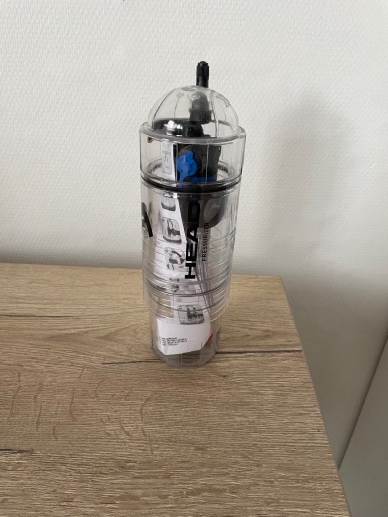Head tennisbal pressurizer, Sport en Fitness, Tennis, Ballen, L00, Nieuw, Ophalen of Verzenden