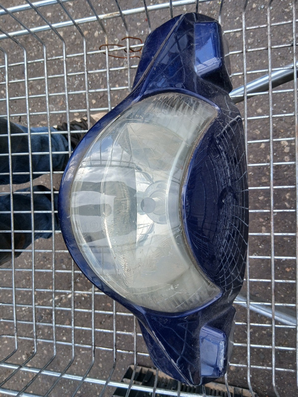 Peugeot v clic stuurkap met koplamp, Ophalen of Verzenden, Gebruikt, Koplamp, Peugeot