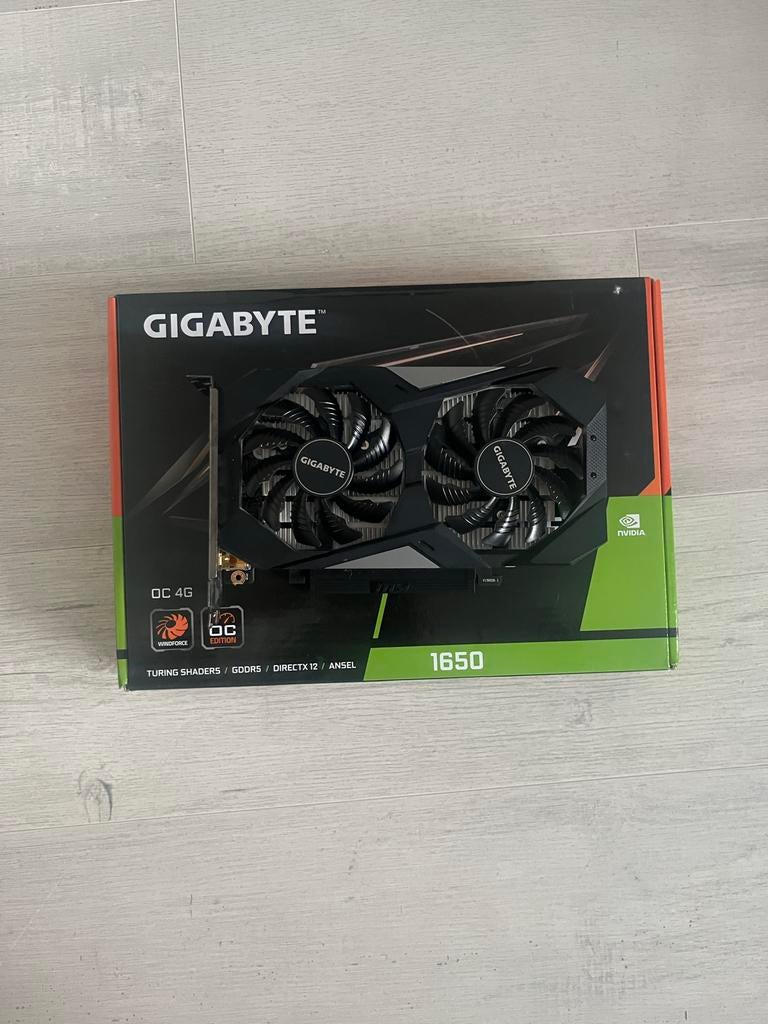 Gigabyte GeForce GTX 1650 Windforce OC 4G, Computers en Software, Videokaarten, PCI-Express 3, Gebruikt, HDMI, Ophalen of Verzenden