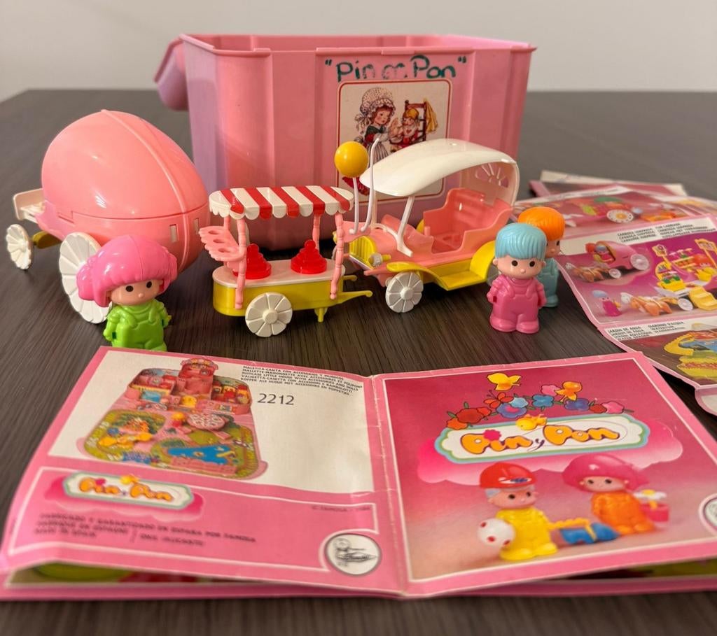 Pin & Pon van de jaren 80, Antiek en Kunst, Antiek | Speelgoed, Ophalen of Verzenden