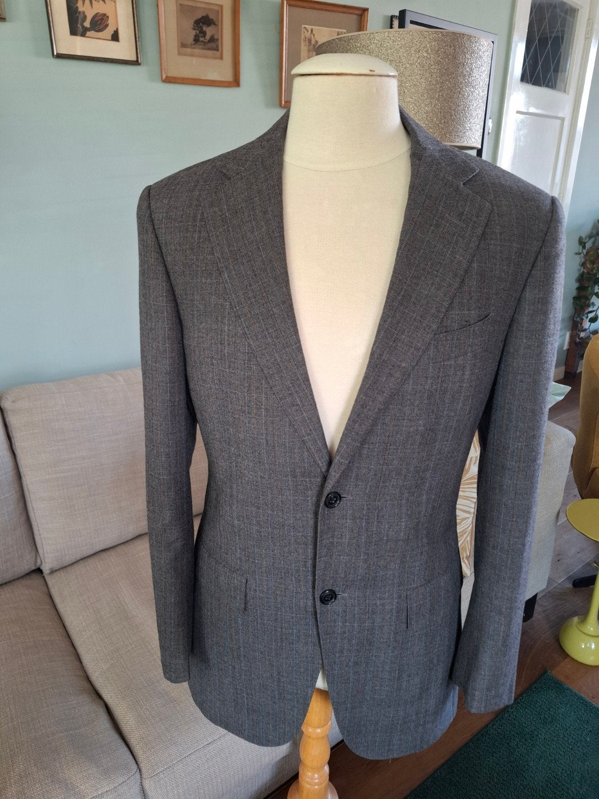 Suitsupply blazer maat 94, Maat 48/50 (M), Ophalen of Verzenden, Zo goed als nieuw, Grijs