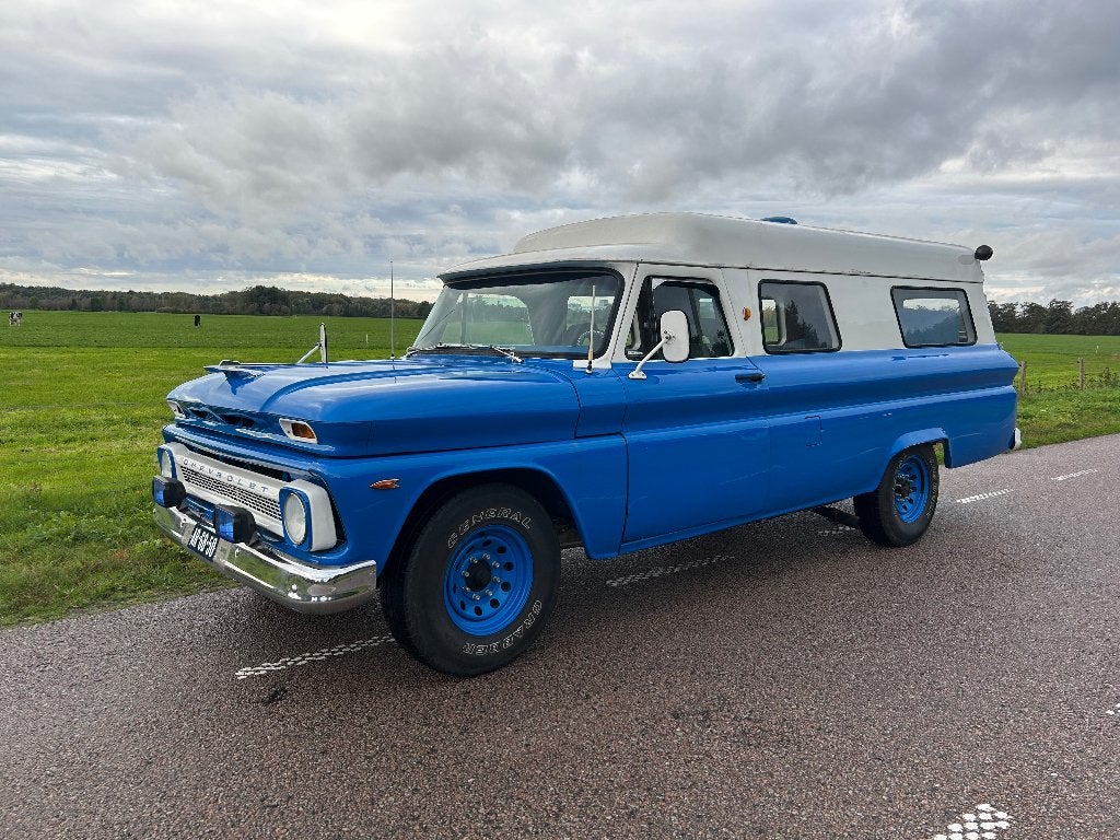 Chevrolet C3605 Panel Van 1966, Auto's, Achterwielaandrijving, 5000 cc, Handgeschakeld, Particulier