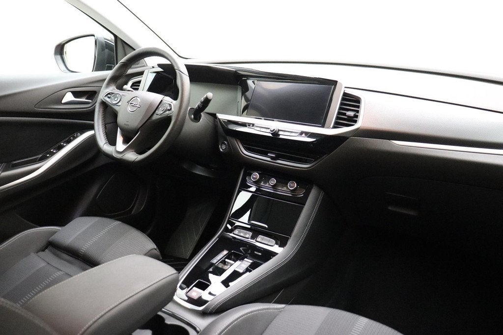 Opel Grandland 1.2 Turbo 130pk Automaat Elegance | Adapt. Cr, Auto's, Opel, 15 km/l, Gebruikt, 1199 cc, Leder en Stof