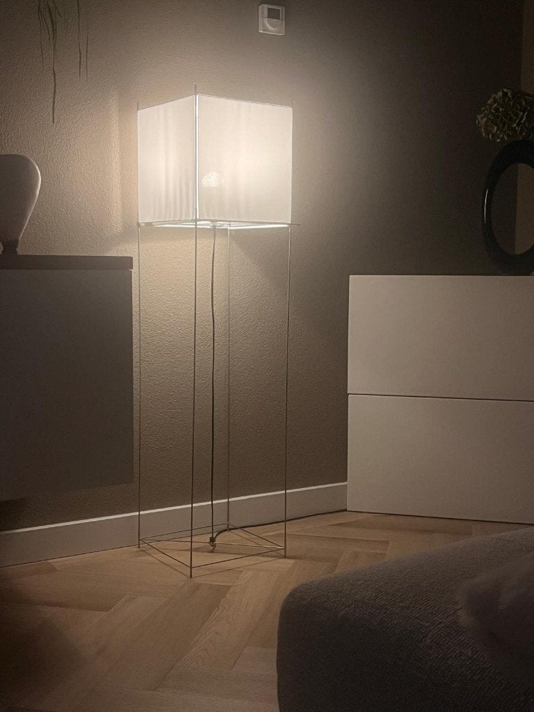 Design lampen Benno Premsela model LOTEK., Gebruikt, 100 tot 150 cm, Design, Metaal