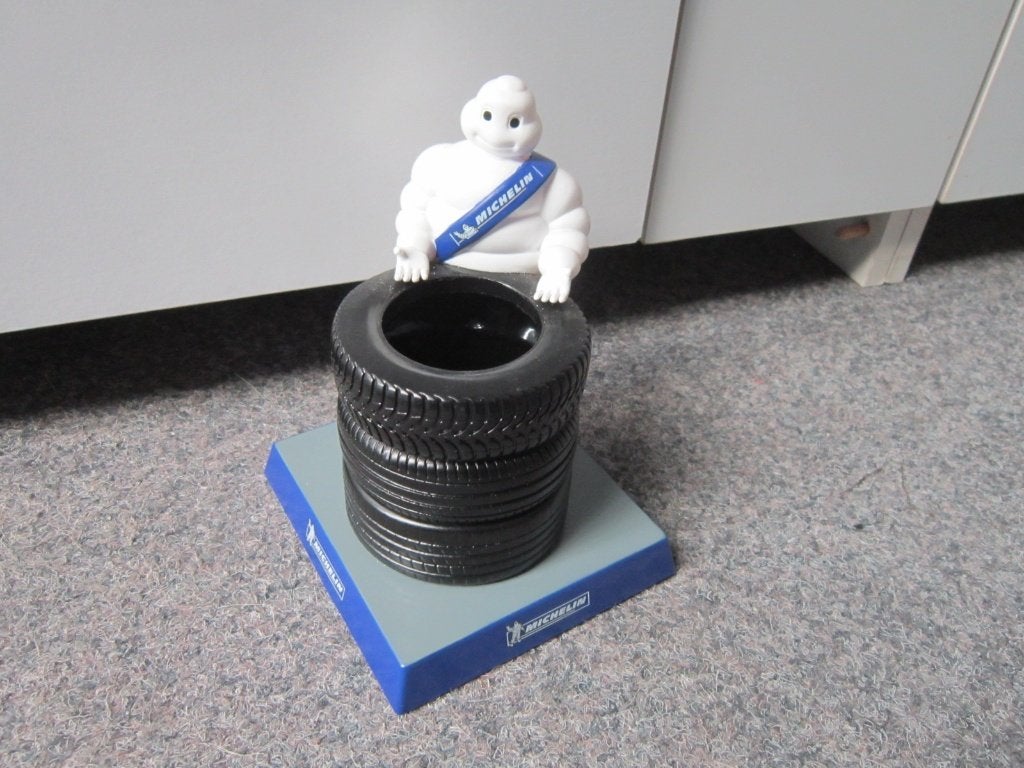 MICHELIN POP MET PENNENBAKJE, Verzamelen, Ophalen, Zo goed als nieuw, Overige typen