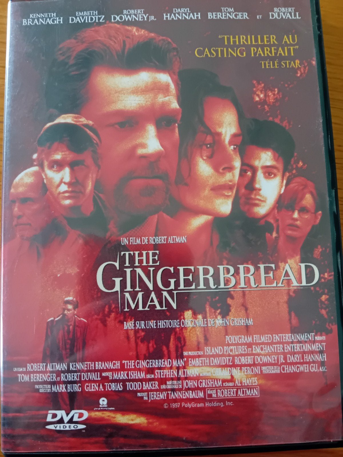 The Gingerbread Man DVD - Robert Altman thriller, Psychologische thriller, Nederlands, Ophalen of Verzenden, Vanaf 12 jaar