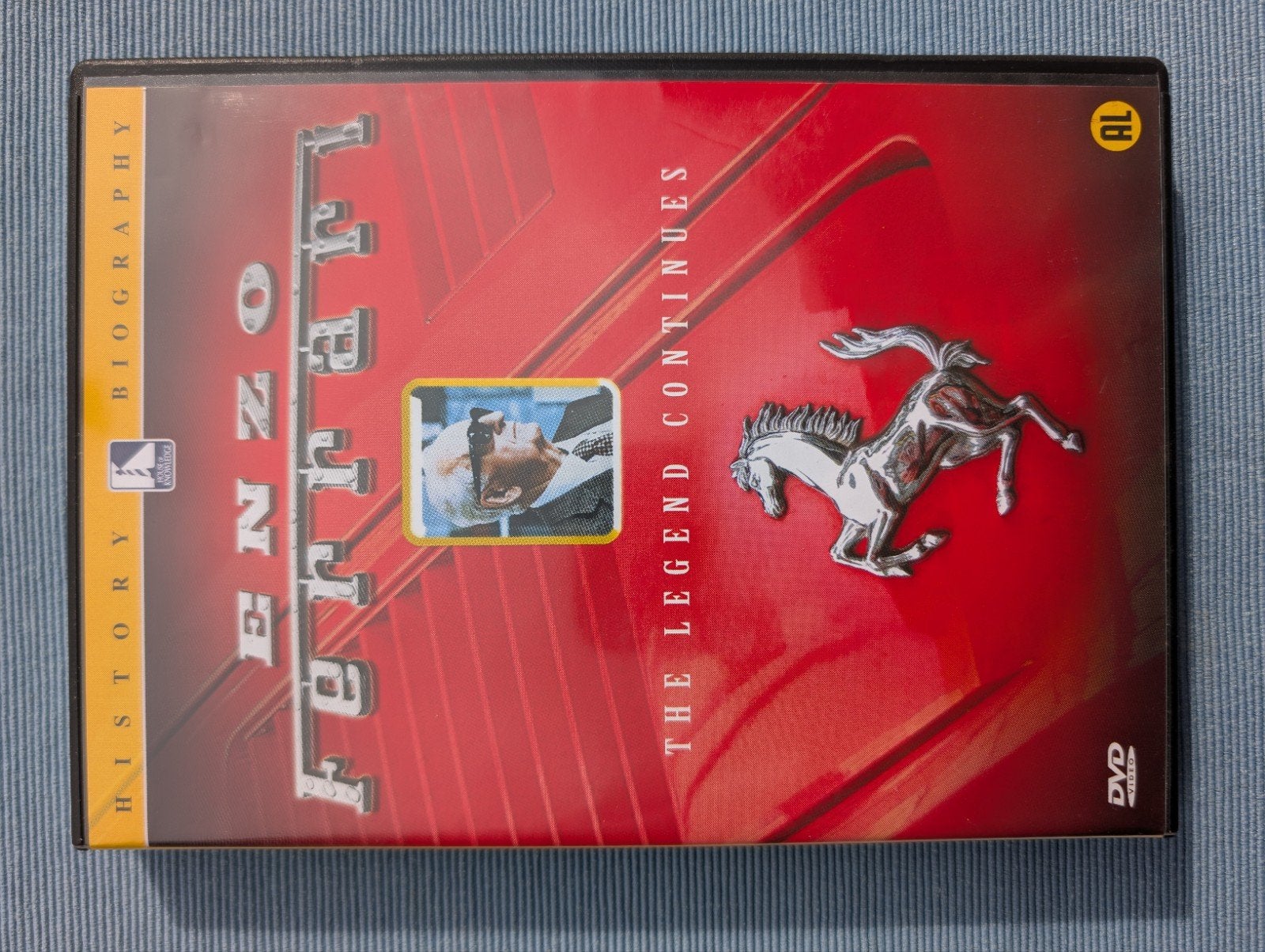 DVD "Enzo Ferrari: The Legend Continues" (Biografie), Alle leeftijden, Nederlands, Ophalen of Verzenden, Zo goed als nieuw