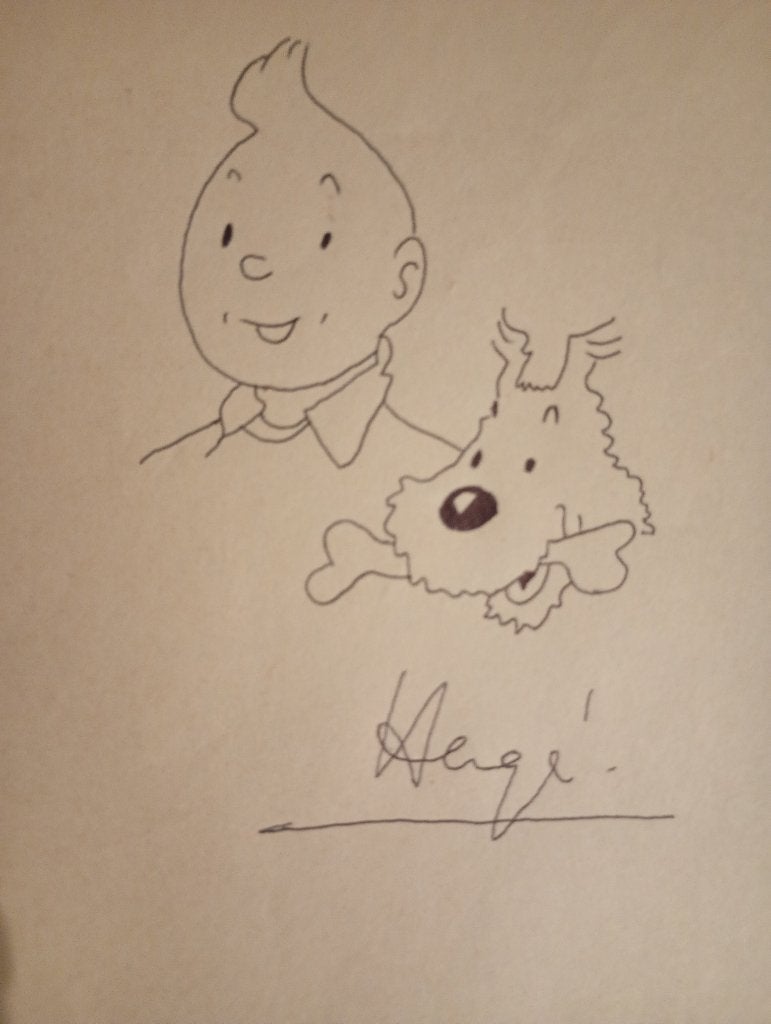 Kuifje - Tintin, Ophalen of Verzenden, Portret en Figuren, Overige techniek