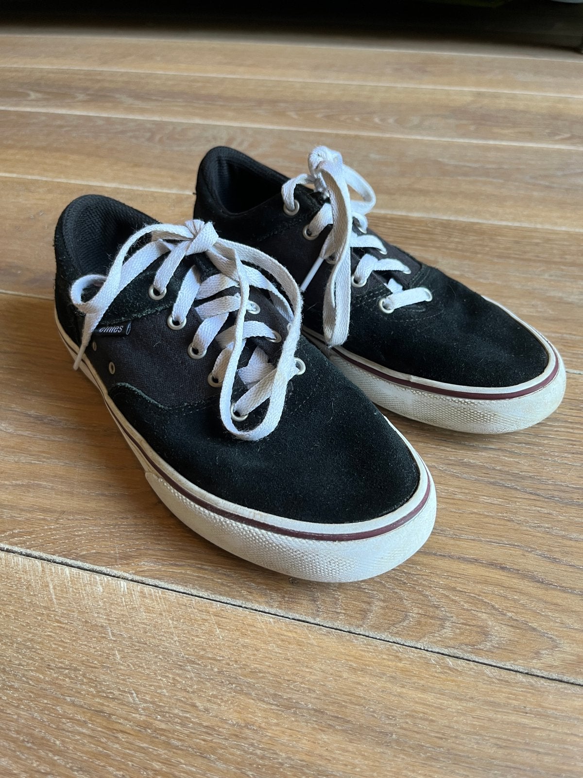 Etnies skate schoenen maat 38 in goede staat, Ophalen of Verzenden, Gedragen, Zwart, Sneakers of Gympen