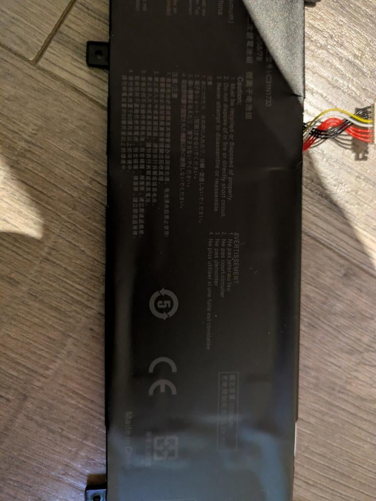 Nieuwe Laptop Batterij C31N1733 ASUS VivoBook, Verzenden, Nieuw, Onbekend