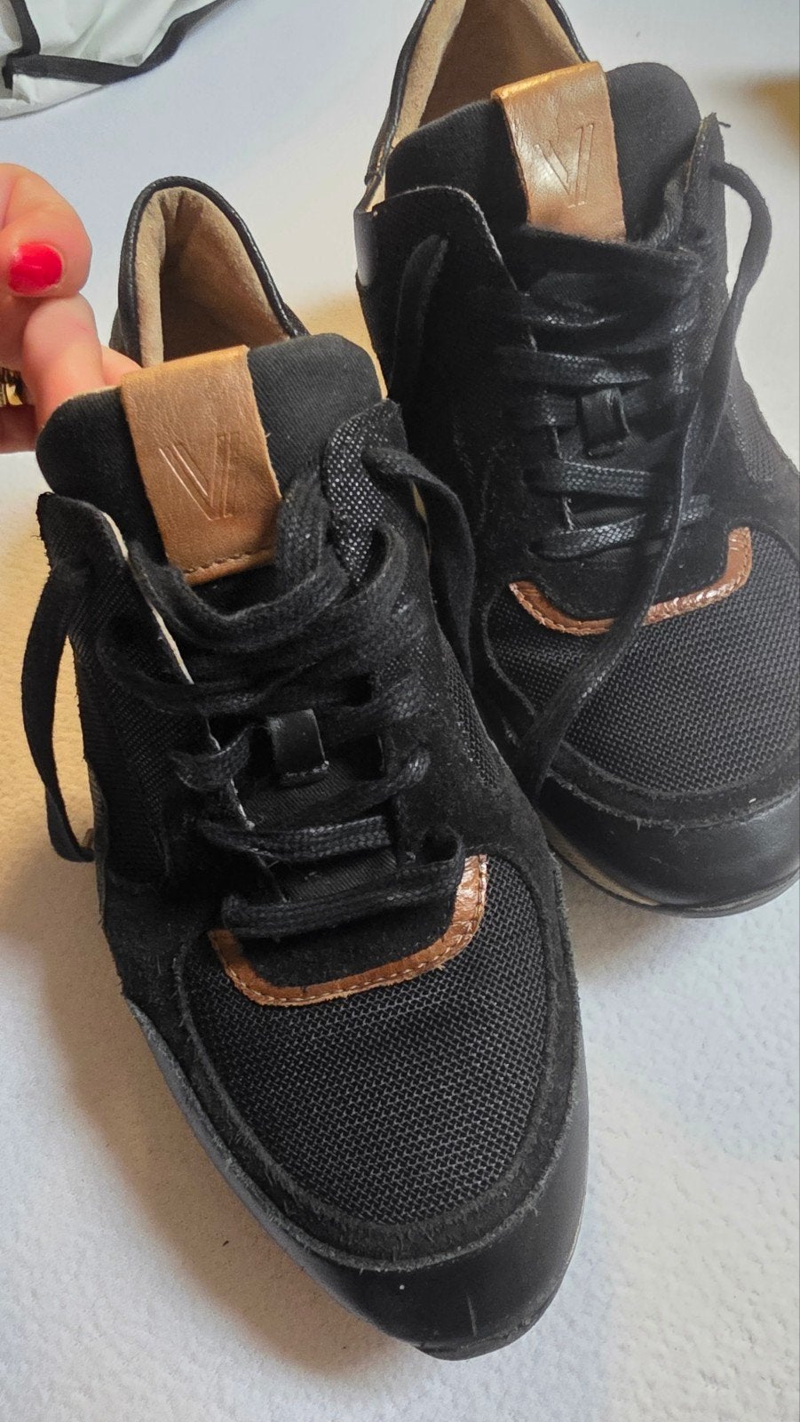 VIA VAI Sneakers Zwart Maat 39, Zwart, Ophalen of Verzenden, VIA VAI, Sneakers of Gympen