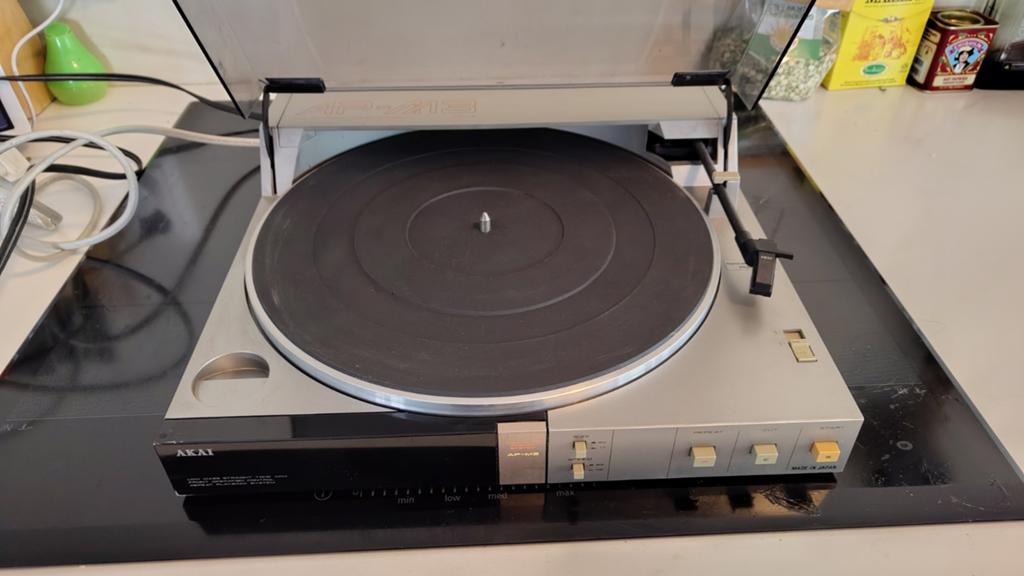 Akai ap-m5 vol automatische platen speler, Audio, Tv en Foto, Platenspelers, Ophalen of Verzenden, Akai, Automatisch