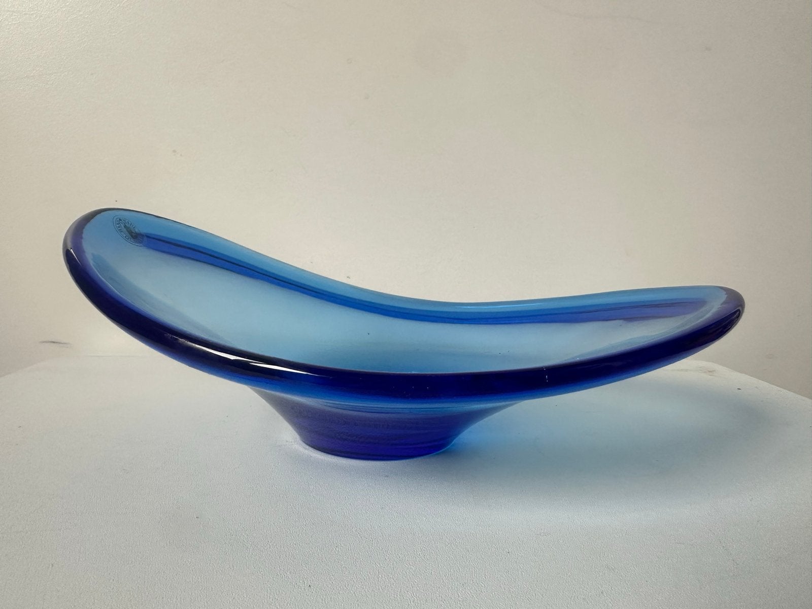 Vintage Glazen Schaal Snits Lotta Pettersson Ikea, Ophalen of Verzenden