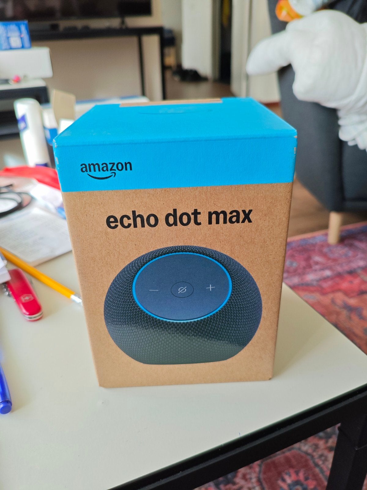 Amazon Echo Dot Max - Slimme Speaker, Slimme speaker, Zo goed als nieuw, Bluetooth, Ophalen