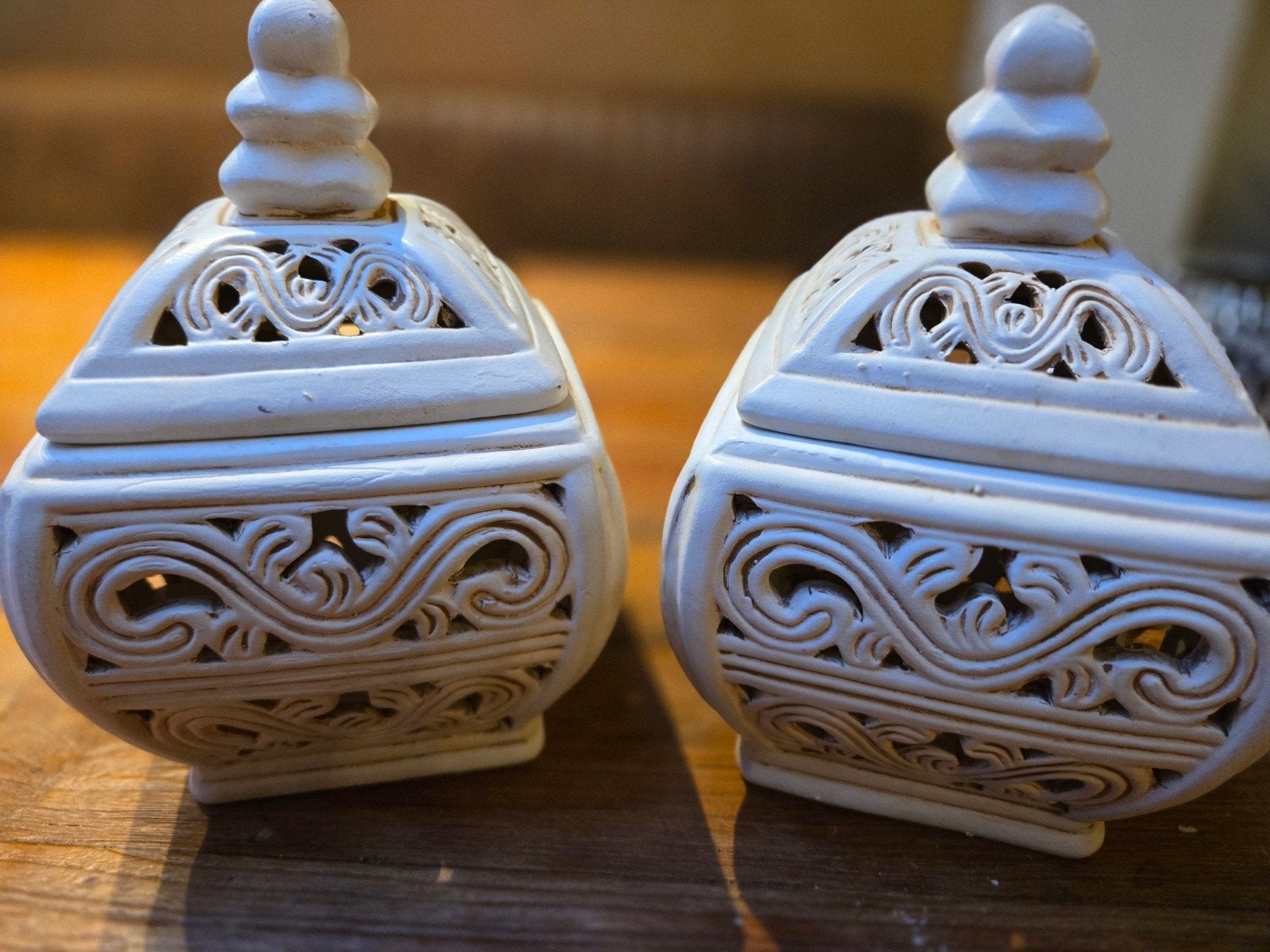 2x Mooie Pot, Kandelaar, Bloempot,met deksel, Ophalen of Verzenden, Zo goed als nieuw