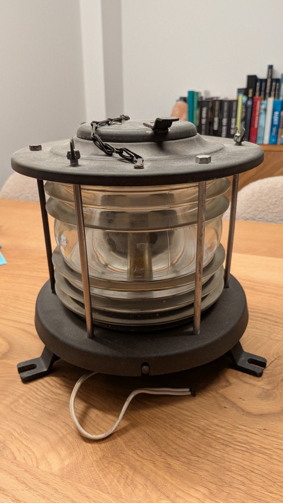 Vintage scheepslamp/navigatielicht, Antiek en Kunst, Ophalen of Verzenden