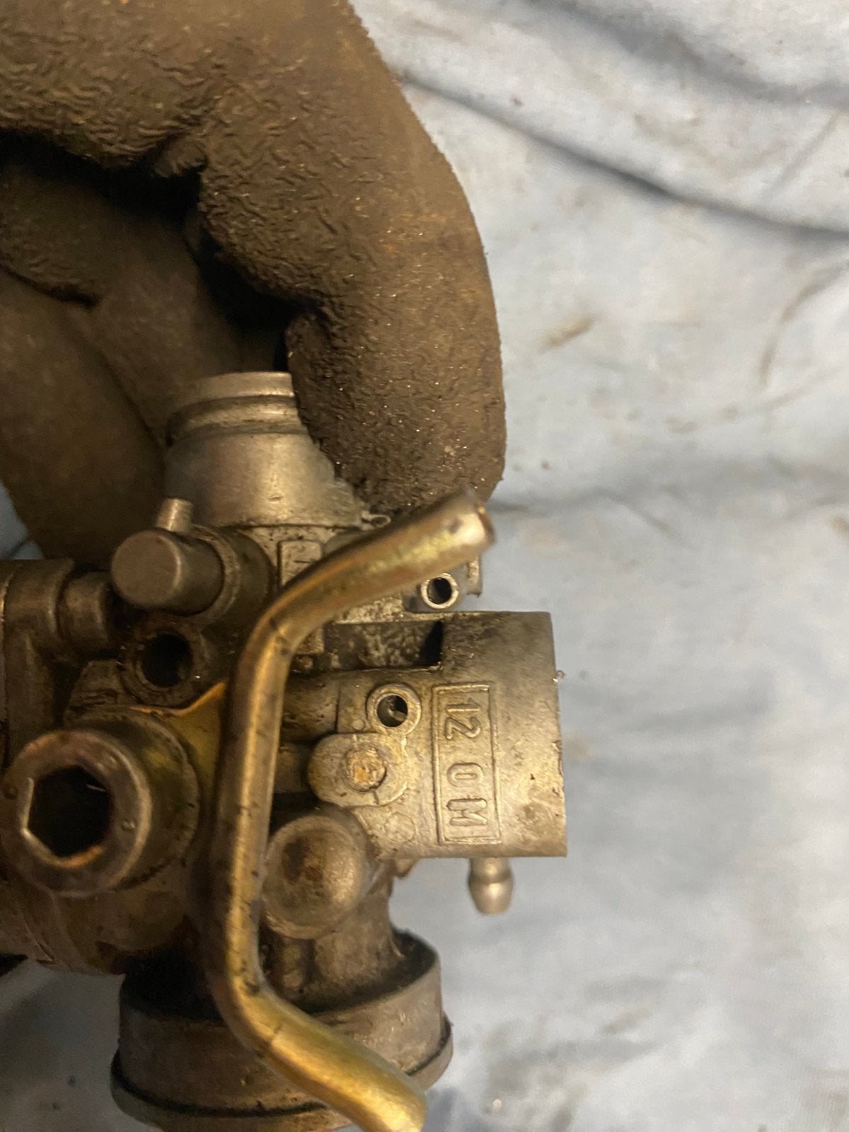 Dellorto 12mm carb incompleet, Ophalen of Verzenden, Carburateur