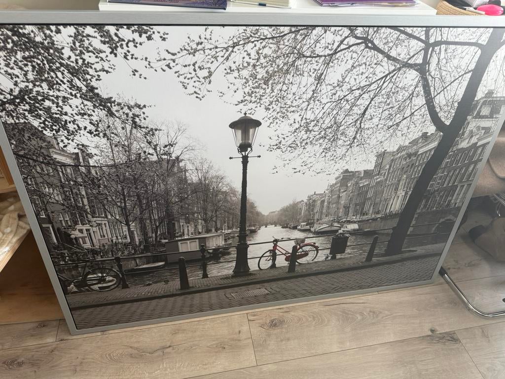 Schilderij (amsterdam), Ophalen, Zo goed als nieuw, Vrijstaande haard, Gashaard