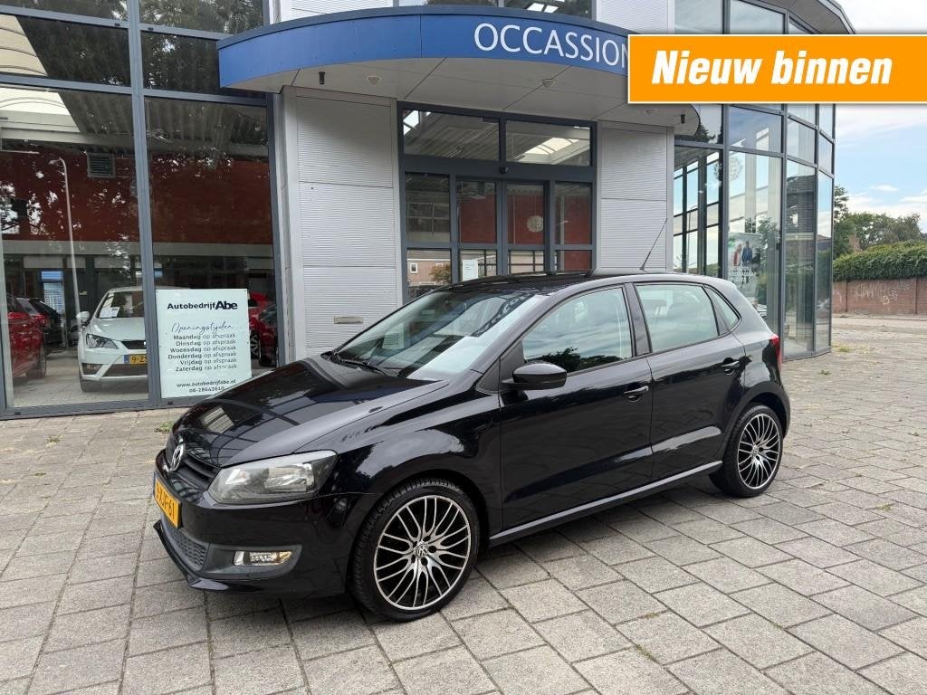 Volkswagen POLO 1.2 TSI 5DEURS-17INCH LMV-AIRCO-MOOIE AUTO!!, Euro 5, Huisgarantie, 4 cilinders, Met garantie (alle)