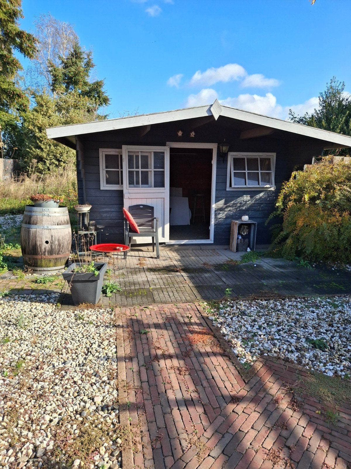TUINHUIS OVERKAPPING en huisraad., Ophalen of Verzenden