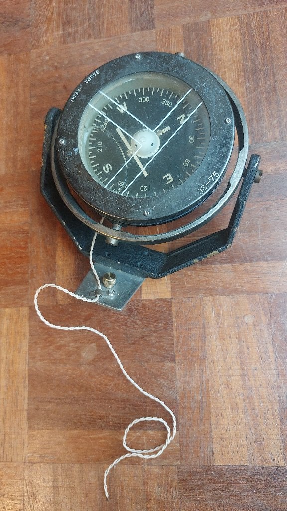 Mooi origineel Saura Keiki gs 75 scheepskompas verlichting, Ophalen of Verzenden