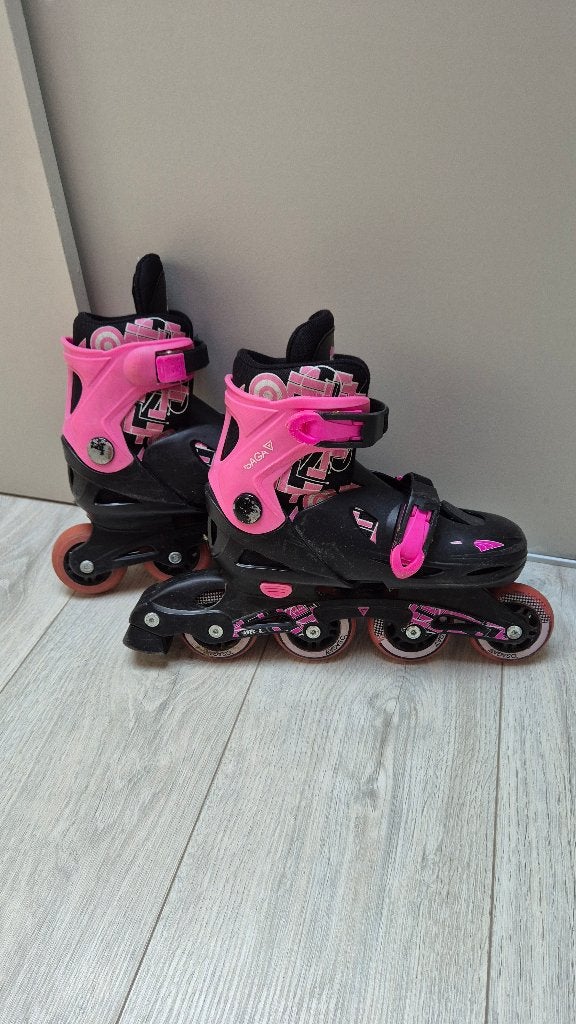 Osaga skeelers maat 34, 35, 36 en 37 (verstelbaar), Sport en Fitness, Kinderen, Inline skates 4 wielen, Ophalen, Overige merken