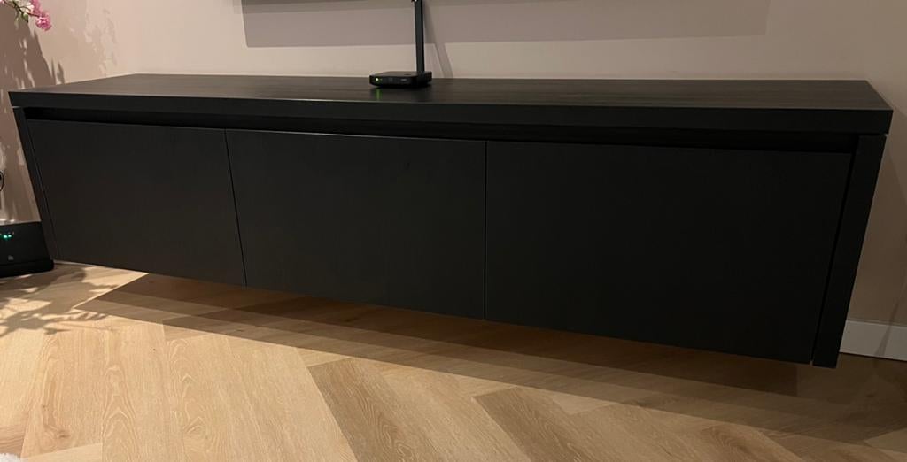 Tv meubel 195x45x45cm, Ophalen, 150 tot 200 cm, Zo goed als nieuw, Minder dan 100 cm