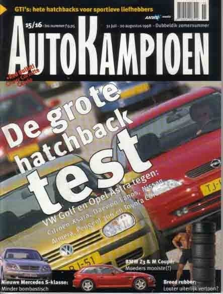Autokampioen 15/16 1998 : Talbot Sunbeam Lotus / Ti - Mini, Ophalen of Verzenden, Gelezen, Algemeen