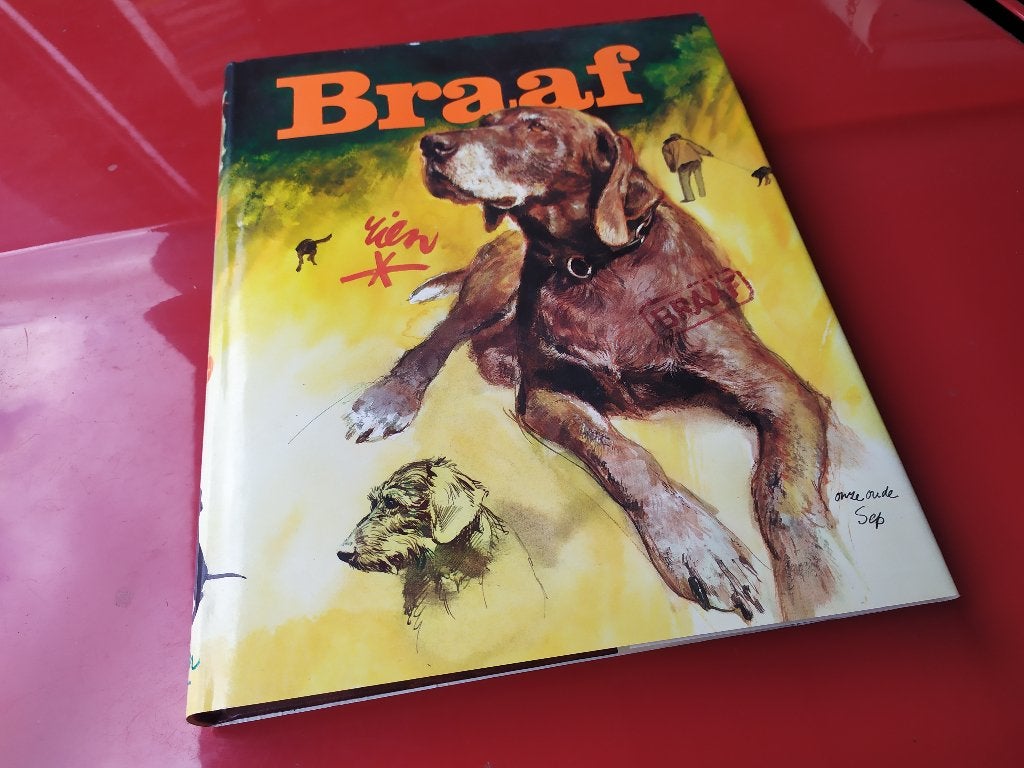 Rien Poortvliet - Braaf, Ophalen of Verzenden, Gelezen, Honden