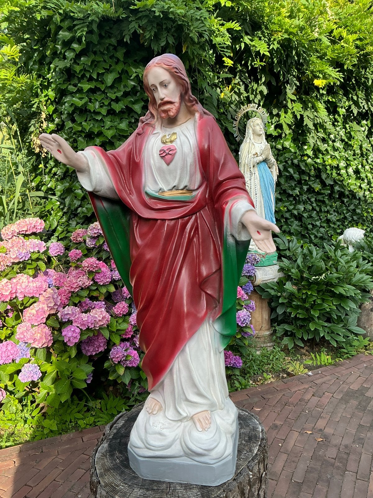 Prachtig Heilige beeld ❤️ Jezus heilig hart, Ophalen of Verzenden