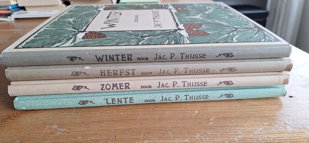 Jac. P. Thijsse - Lente, Zomer, Herfst, Winter Verkade, Boeken, Ophalen of Verzenden, Gelezen, Jac. P. Thijsse