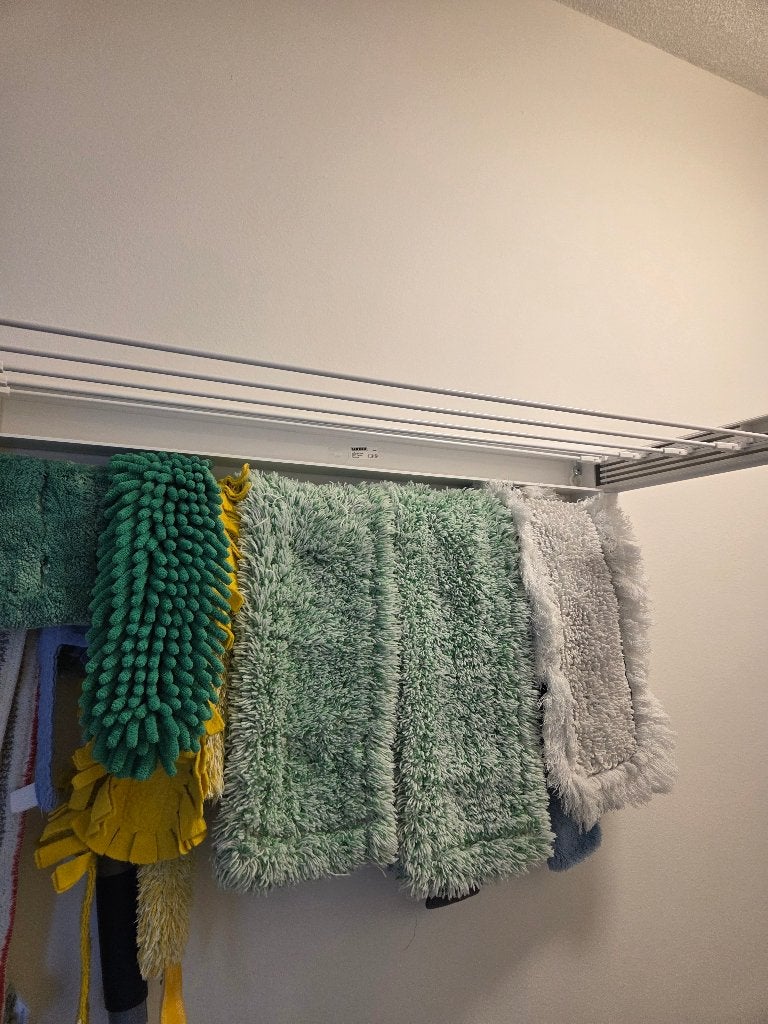 Wasrekje leiheit wand, Tuin en Terras, Droogmolens en Wasrekken, Ophalen, Zo goed als nieuw, Wasrek