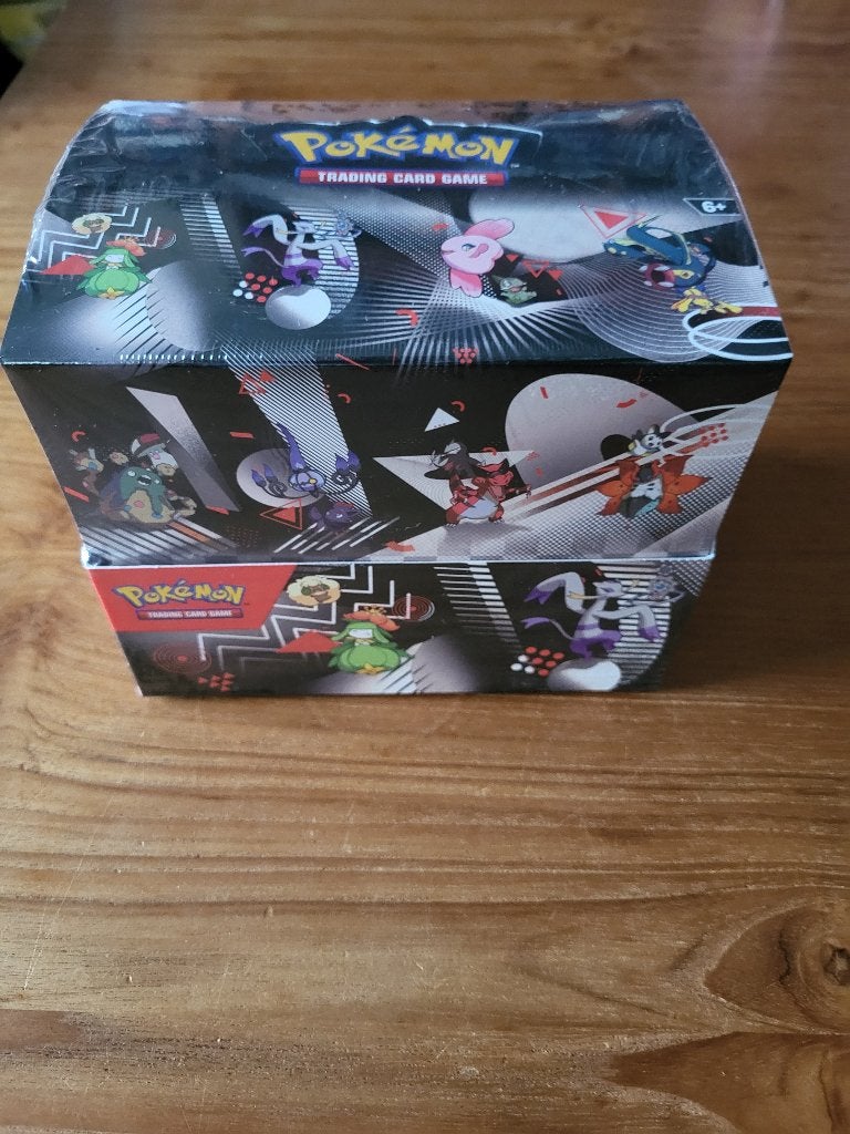 Pokemon Black Bolt & White Flare Mini Tin Display, Ophalen of Verzenden, Nieuw, Overige typen, Foil