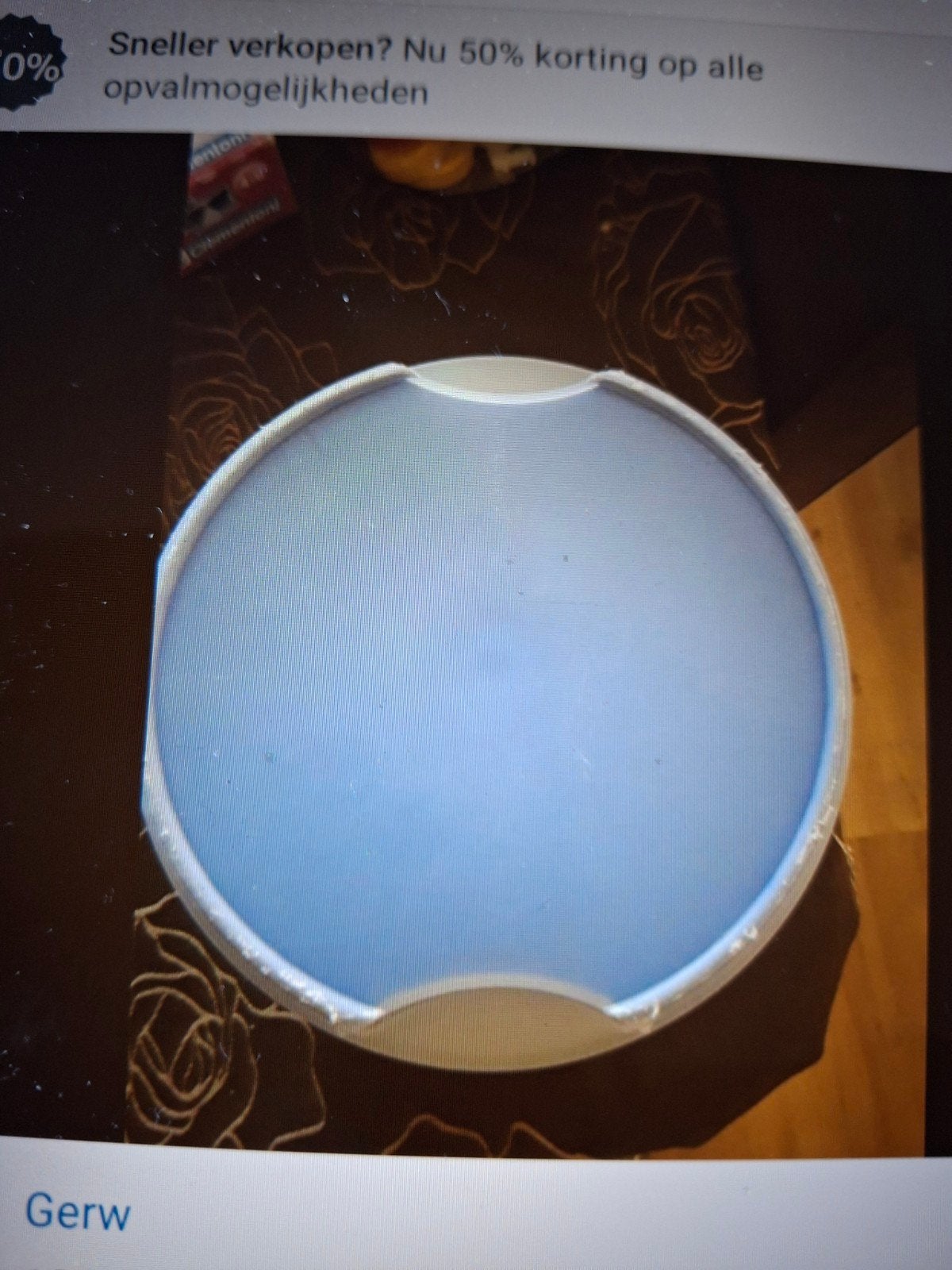 Tupperware koekdoos met deksel - lichtblauw, Ophalen of Verzenden, Gebruikt, Blauw, Bus of Trommel