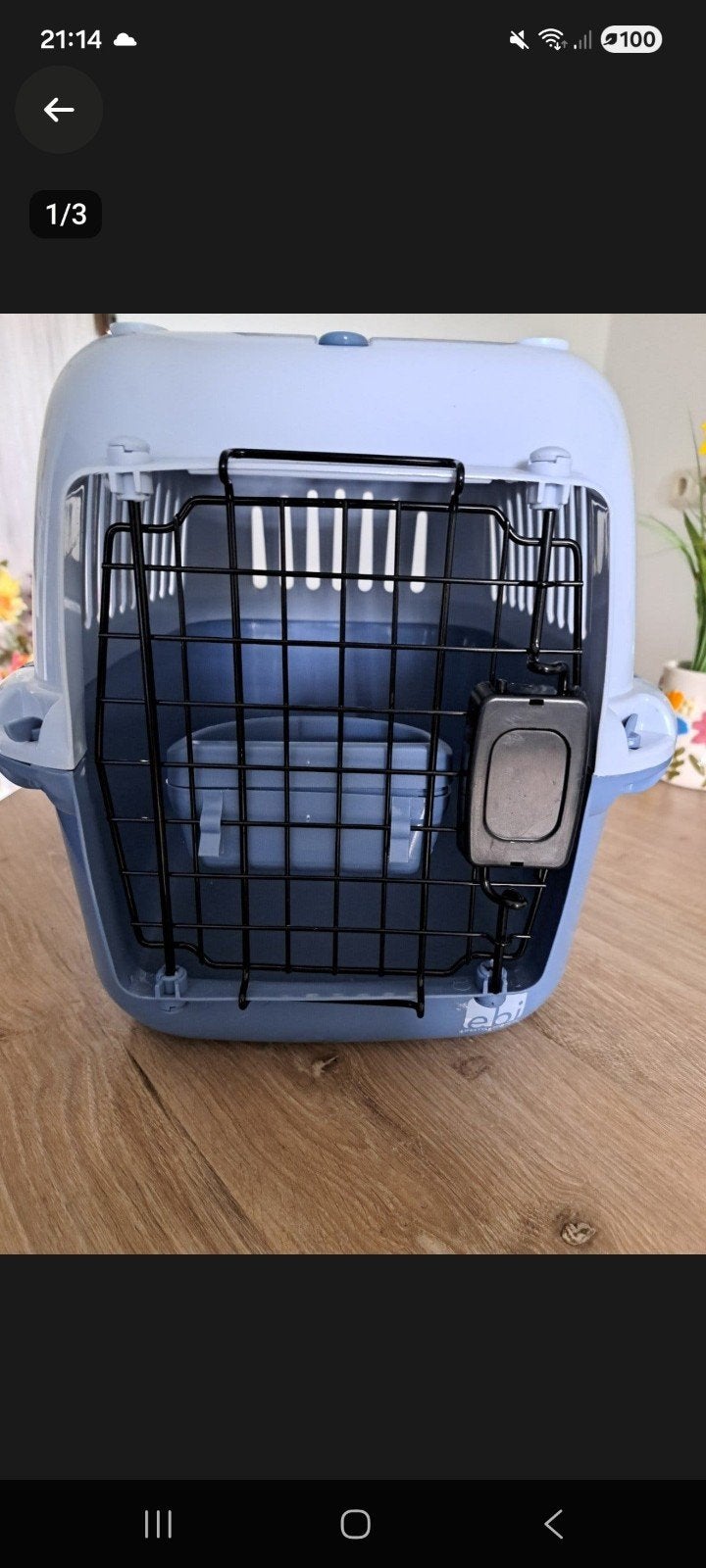 Reisbox voor kleine katten, Ophalen, Zo goed als nieuw, Minder dan 75 cm, Minder dan 65 cm