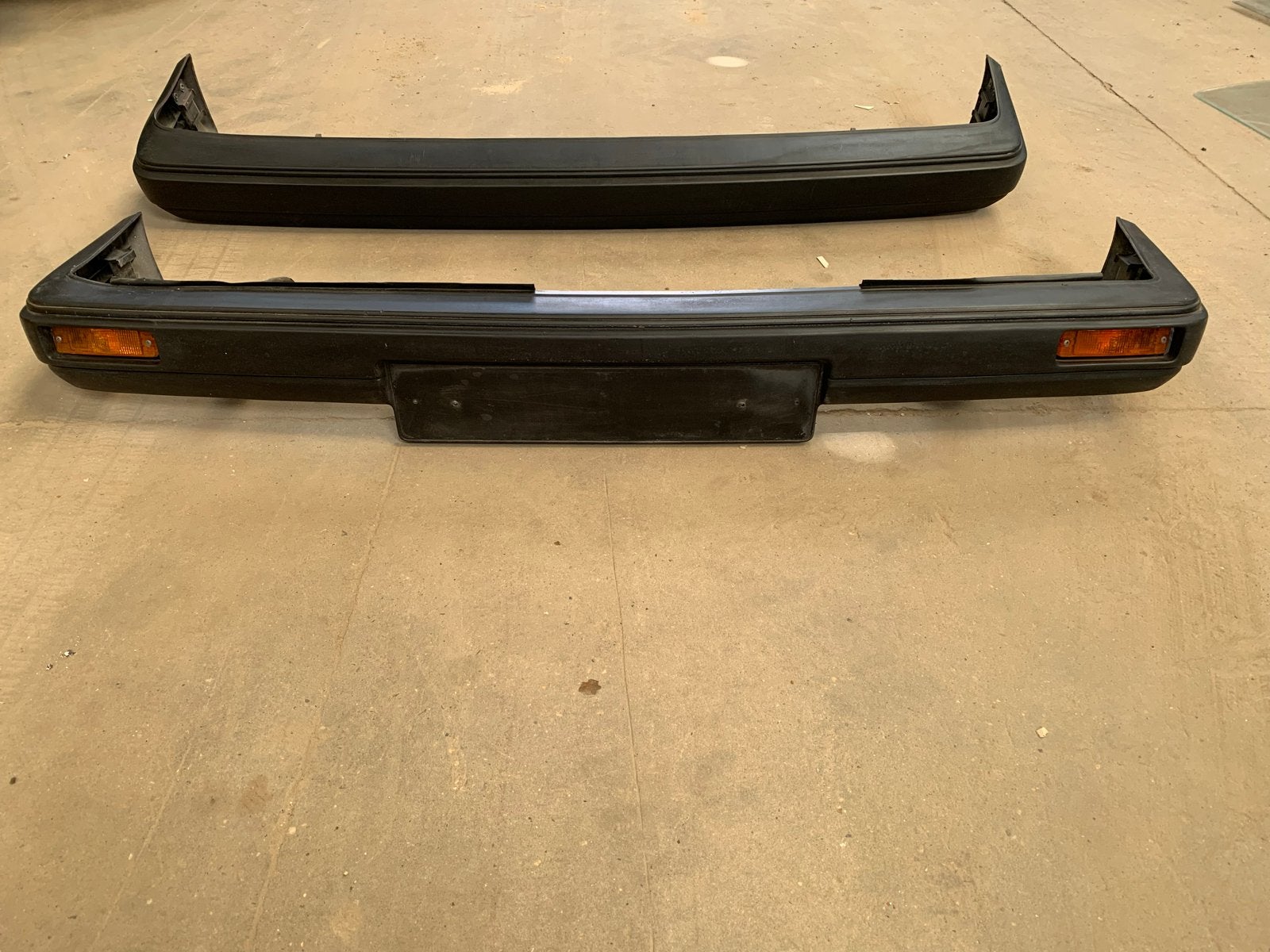 Bumper set voor en achter Volkswagen Golf 2 (gebruikt), Auto-onderdelen, Ophalen, Gebruikt, Bumper, Volkswagen