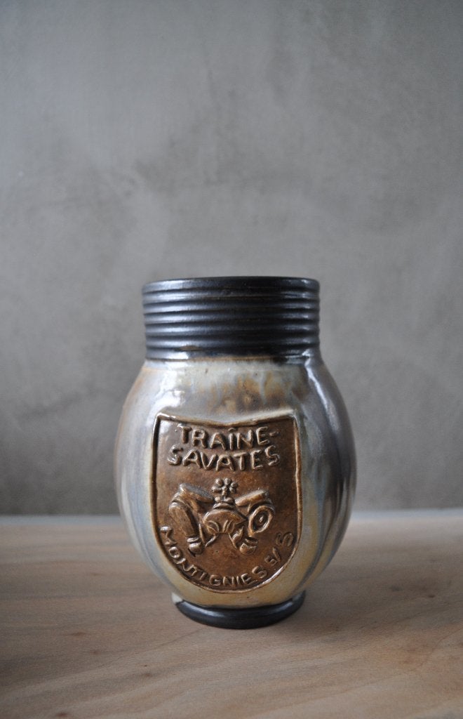 Vintage Traine Savates Montignies s/S 15 cm, Ophalen of Verzenden