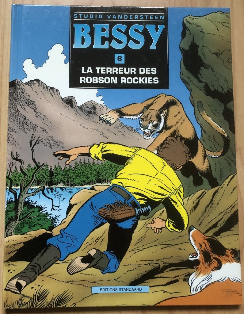 STUDIO VANDERSTEEN - BESSY - 6 - HARDCOVER - FRANSTALIG, Eén stripboek, Ophalen of Verzenden, Zo goed als nieuw, Willy Vandersteen