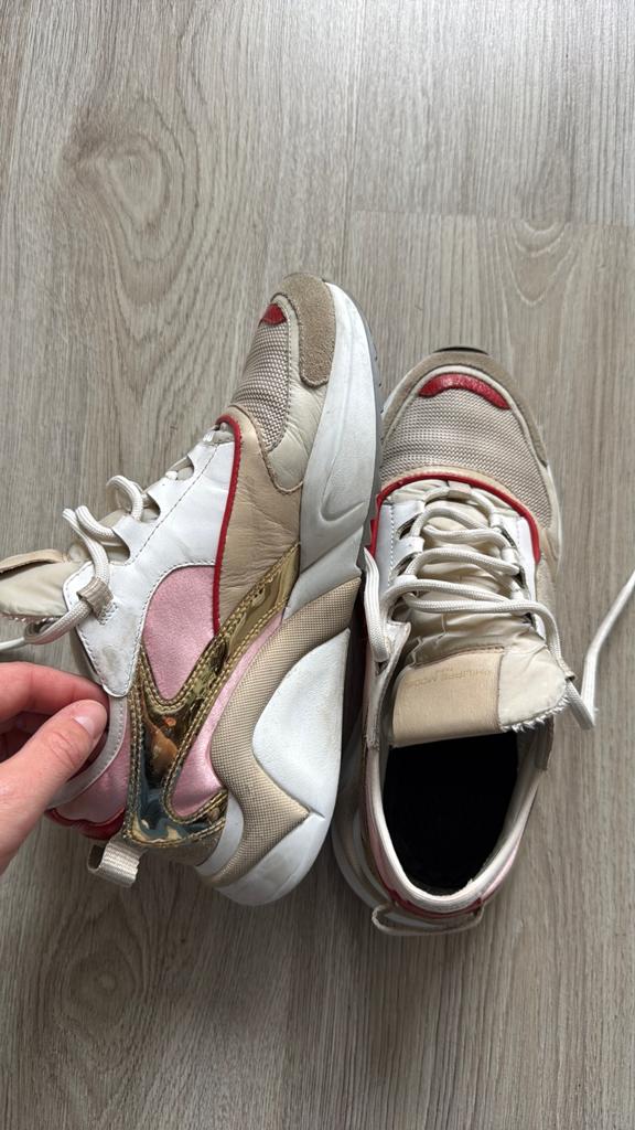 Philippe model sneaker dames, Wit, Ophalen of Verzenden, Sneakers of Gympen, Gedragen
