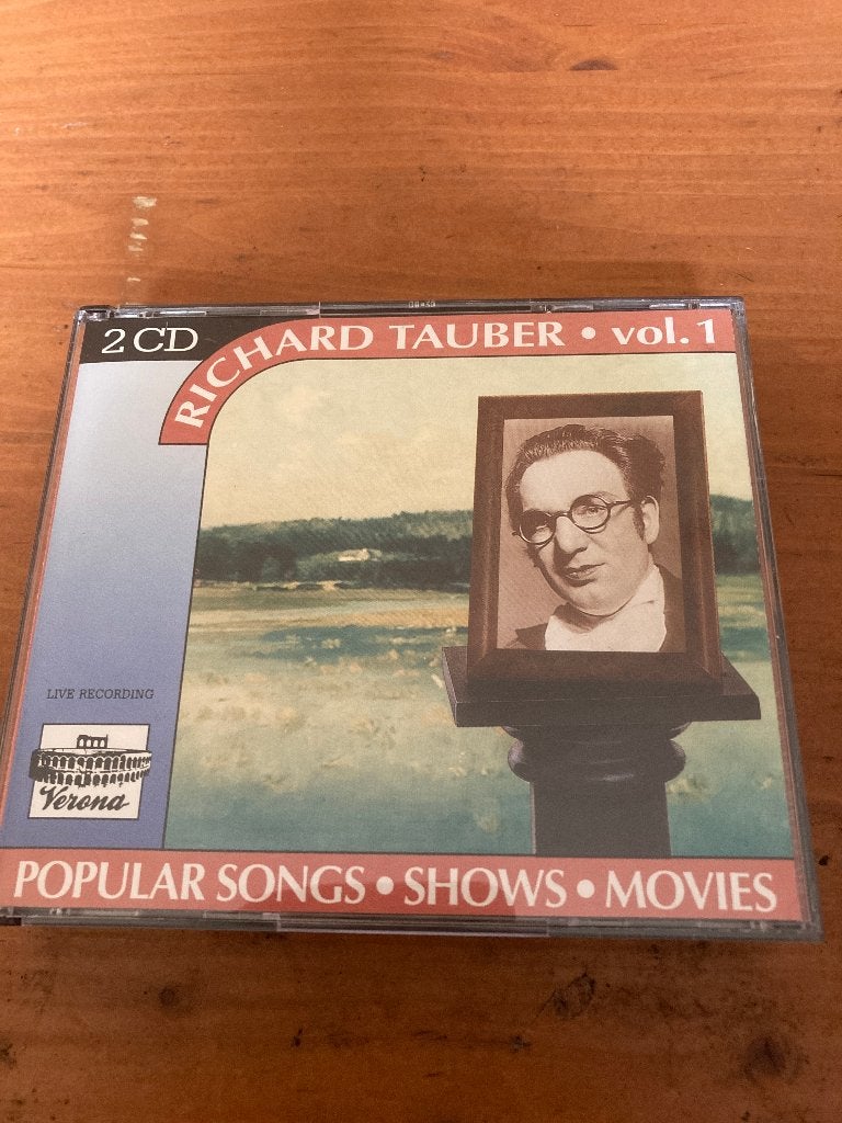 Richard Tauber - Vol. 1 / Popular Songs, Shows & Movies (2cd, Boxset, Verzenden, Opera of Operette, Zo goed als nieuw