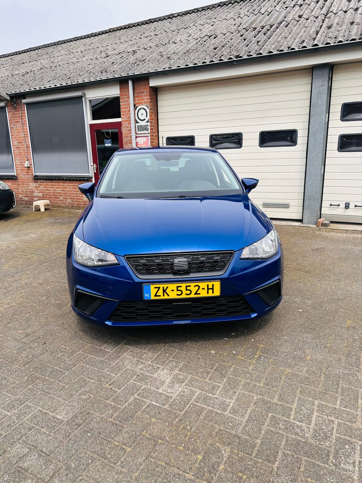 Seat Ibiza 1.0 Ecotsi 95pk 2019 Blauw, Auto's, Seat, Bedrijf, Ibiza, ABS, Achteruitrijcamera, Airbags, Airconditioning, Android Auto