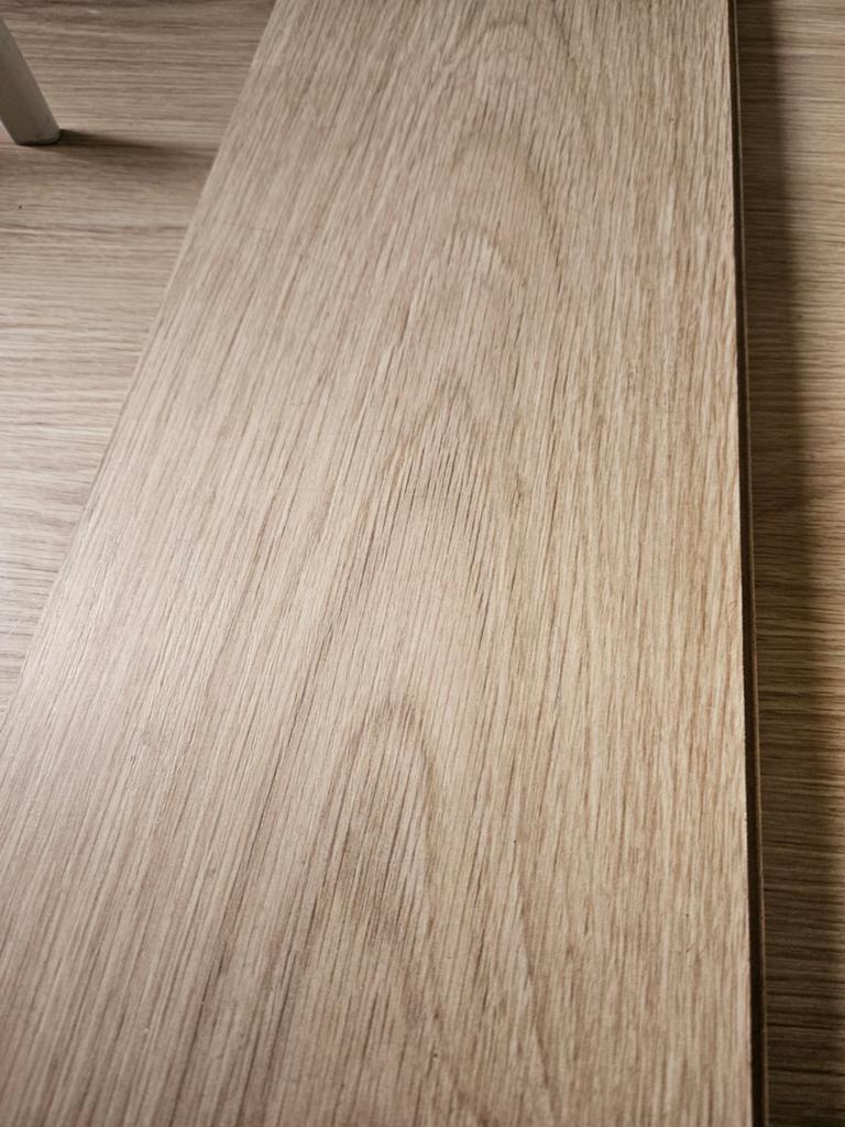 Laminaat licht eikenhout 25m2, 50 tot 150 cm, Ophalen of Verzenden, Zo goed als nieuw, 10 m² of meer