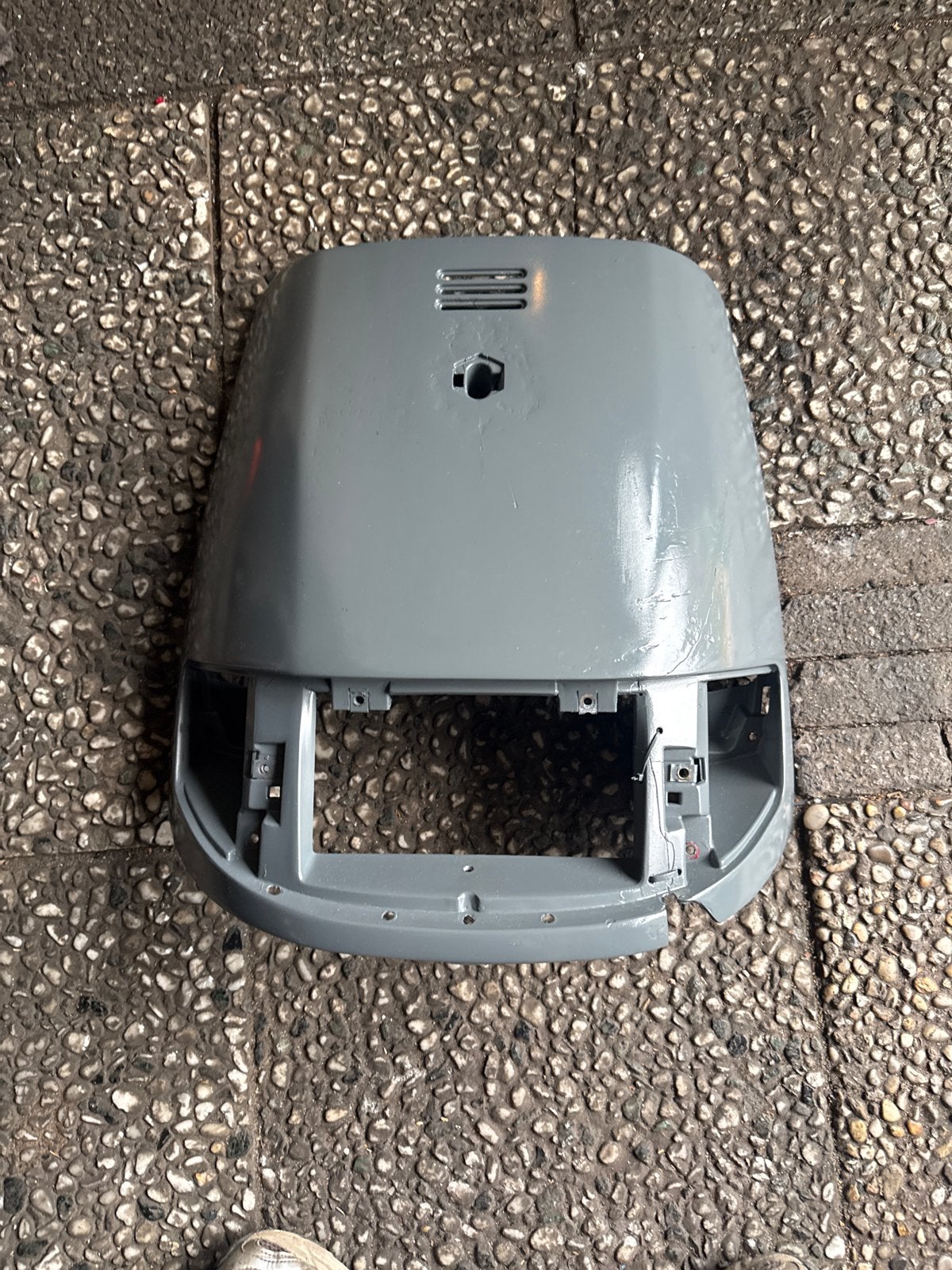 Skr 125cc voorkap met schades/ stuntkap, Fietsen en Brommers, Ophalen, Gebruikt, Kap, Piaggio
