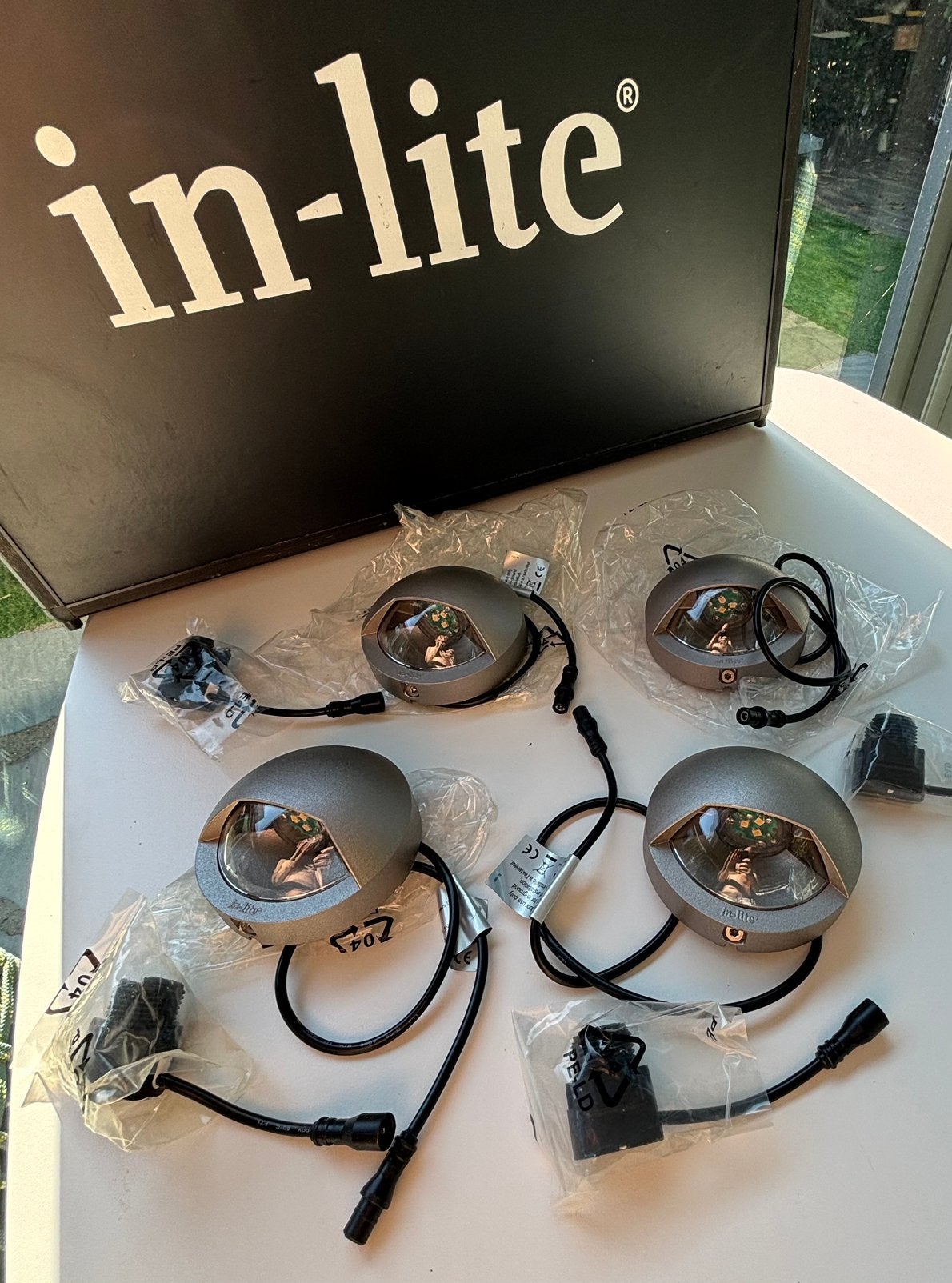 In-Lite BLINK Rose Silver NIEUW, Tuin en Terras, Minder dan 50 watt, Ophalen of Verzenden, Netvoeding, Vloerlamp