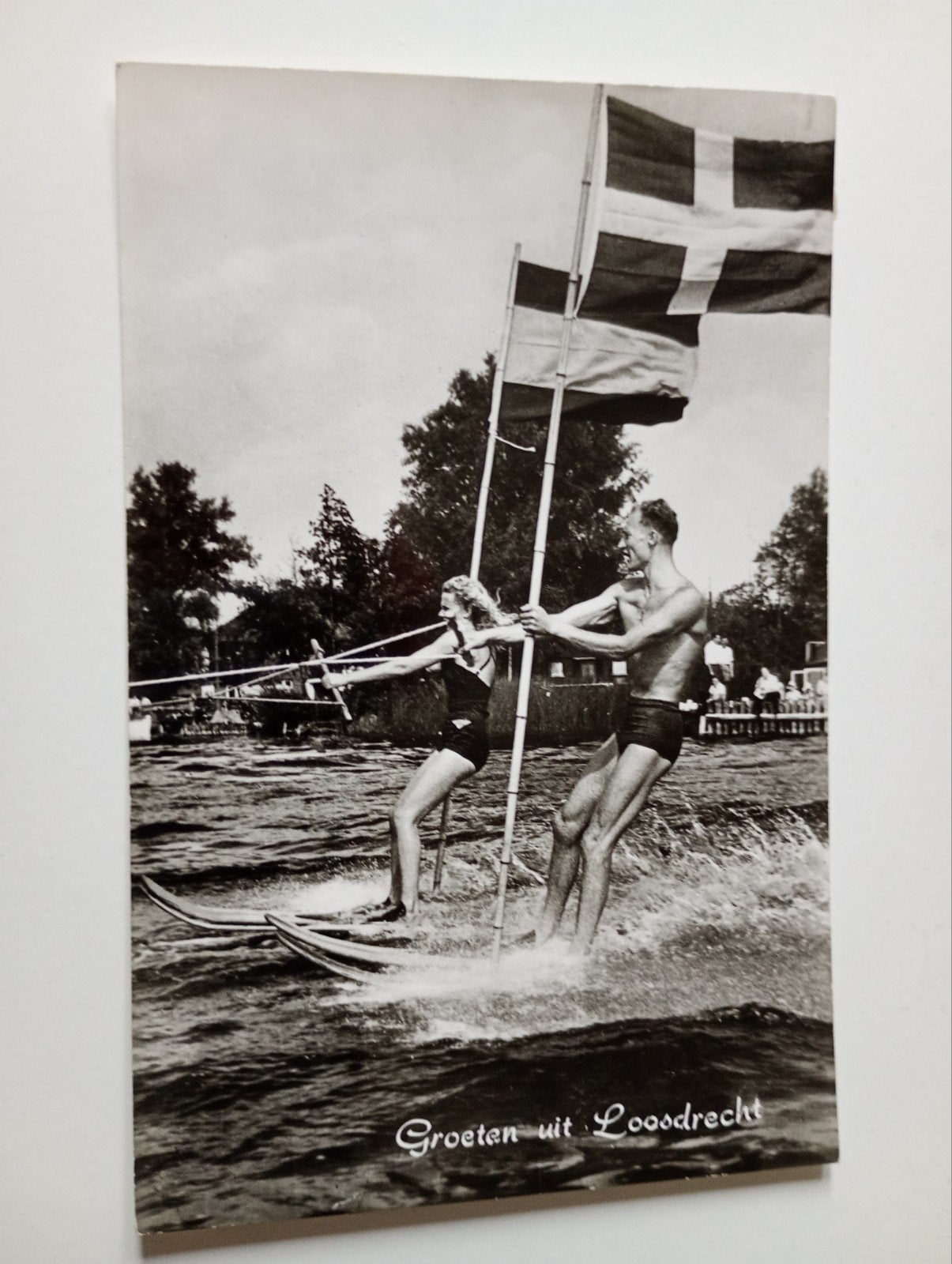 Loosdrecht Watersport 1965, Ophalen of Verzenden, 1960 tot 1980, Gelopen, Noord-Holland
