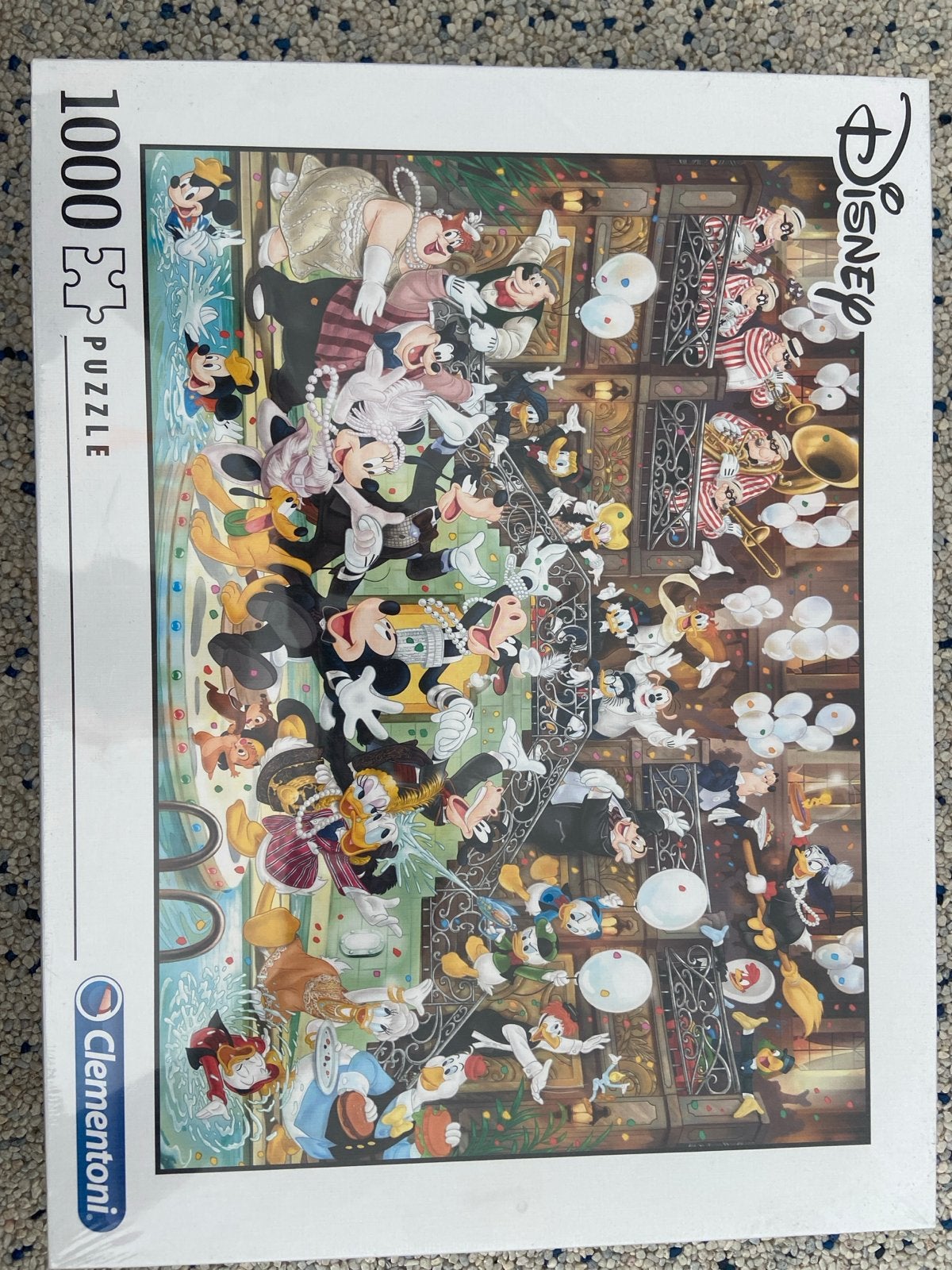 Clementoni Disney en Multipuzzle 1000 stukjes - Nieuw, Ophalen of Verzenden, 500 t/m 1500 stukjes, Nieuw, Legpuzzel