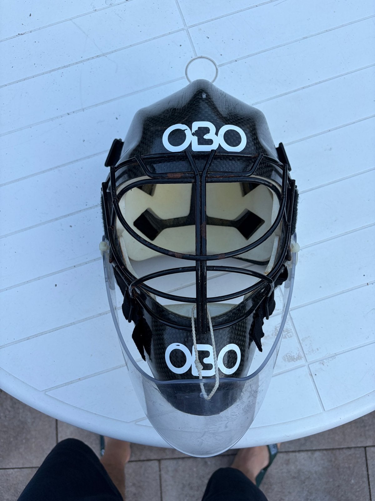 OBO carbon helm maat L, Ophalen of Verzenden, Gebruikt, Overige typen