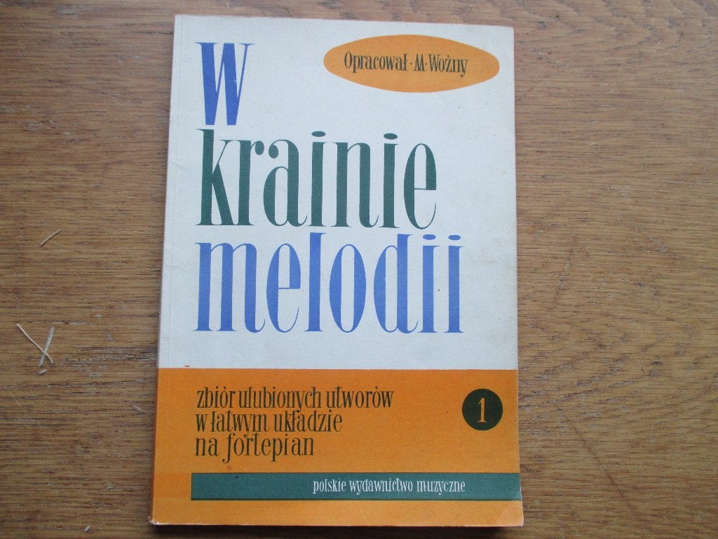 W krainie melodii  - voor piano, Muziek en Instrumenten, Gebruikt, Klassiek, Ophalen of Verzenden, Artiest of Componist